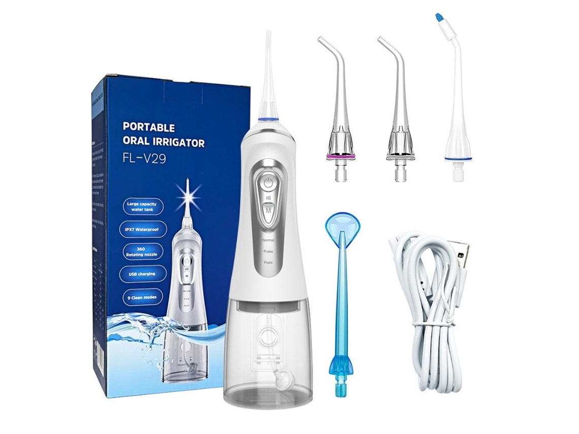 Irrigador Oral Portátil Yizhood V29 Branco