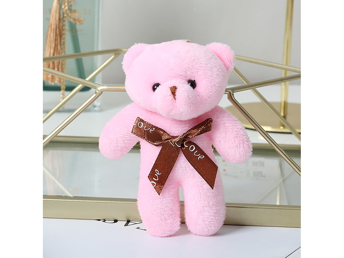 Boneca De Pelúcia Urso Urso De Cabeça Grande Com Gravata Para Decoração Presente