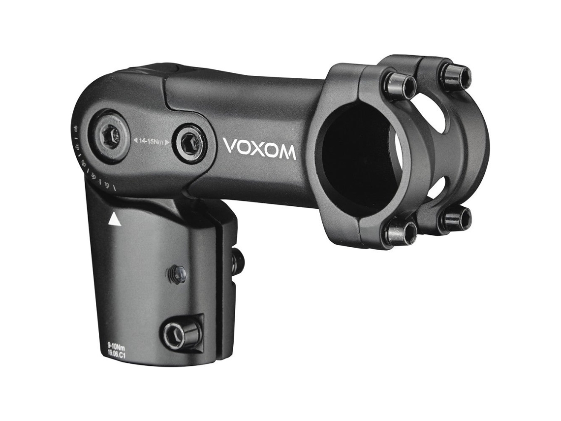 Tronco Vb4 31.8 Mm Prateado 110 Mm / -20º 90ºvoxom