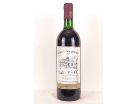 Vinho Tinto CHESNÉE DES MOINES 1989 (75 cl - 1 unidade)