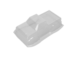 Carroceria à prova de choque para carro RC com distância entre eixos de 125 mm, acessório para Axial SCX24 1:24 transparente