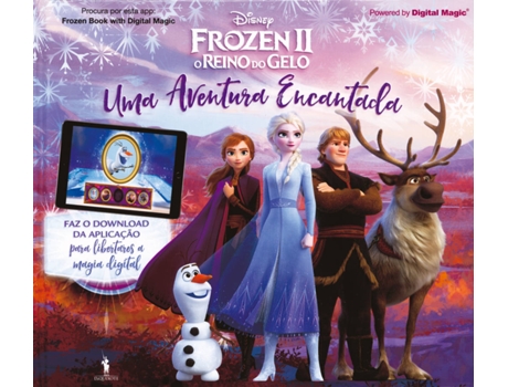 Livro Frozen 2 - Uma Aventura Encantada - Realidade aumentada