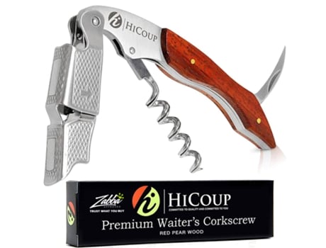 Abridor De Vinho Profissional, Saca Rolhas Para Garrafas De Vinho Com Cortador De Folhas E Removedor De Tampas Beeworks