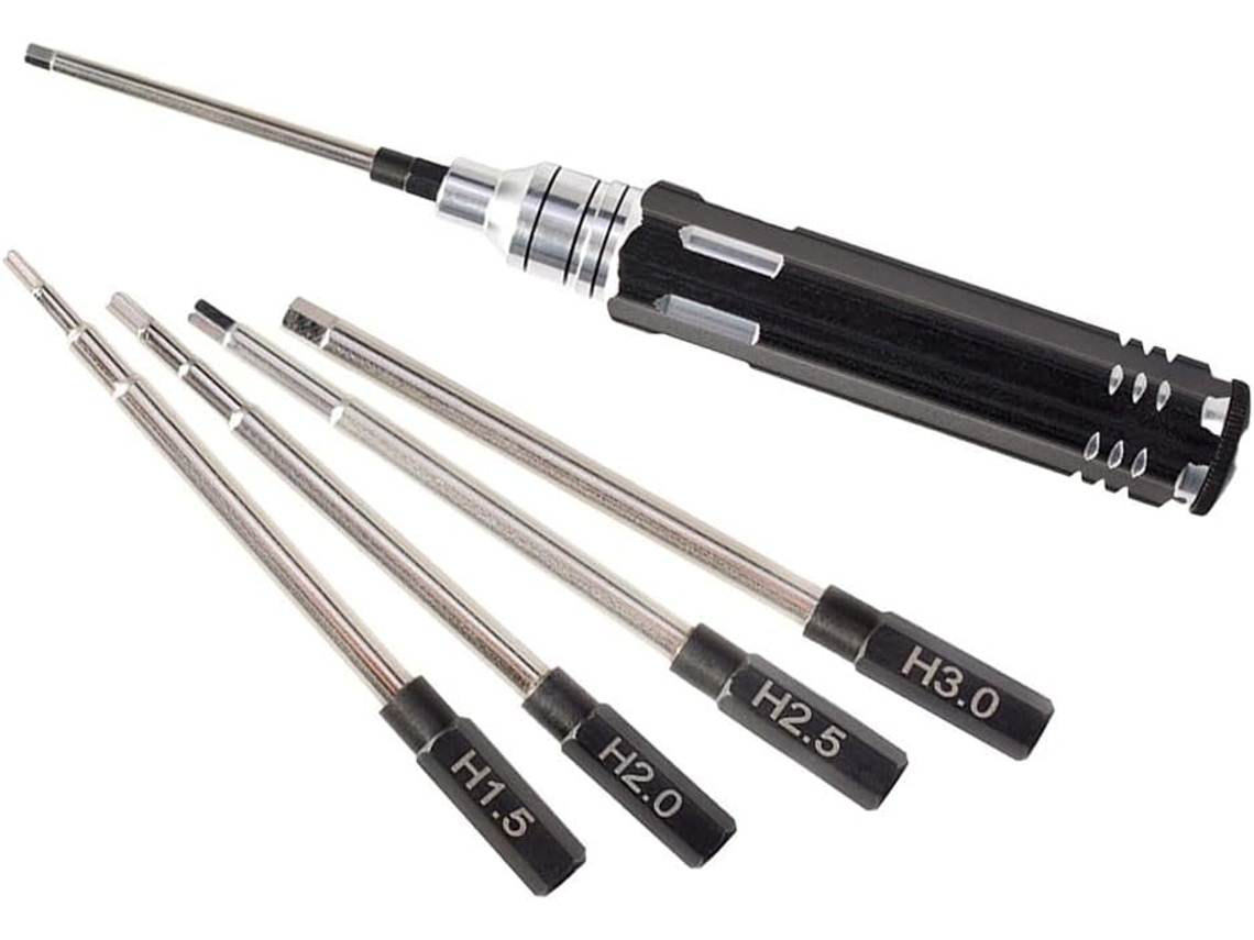 Conjunto De Chaves Fenda Hexagonais Para Modelos Aviação Rc, Com