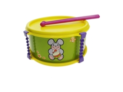 Tambor - Reig - 16 Cm - Cor Aleatória - Para Crianças A Partir De 3 Anos - Interior