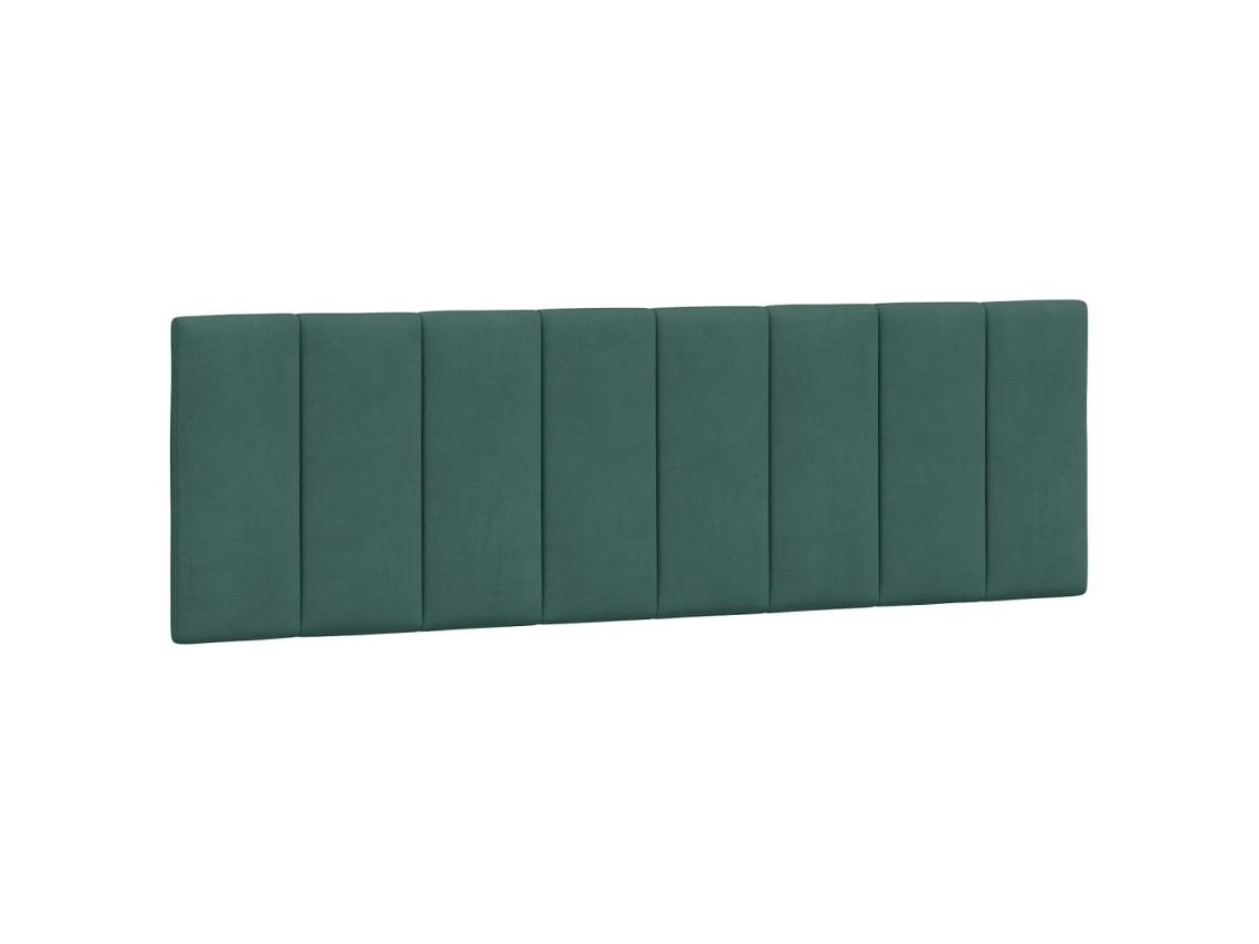 Headboard Cushion, Headboard Cushions Vidaxl Verde Veludo (160 Cm)