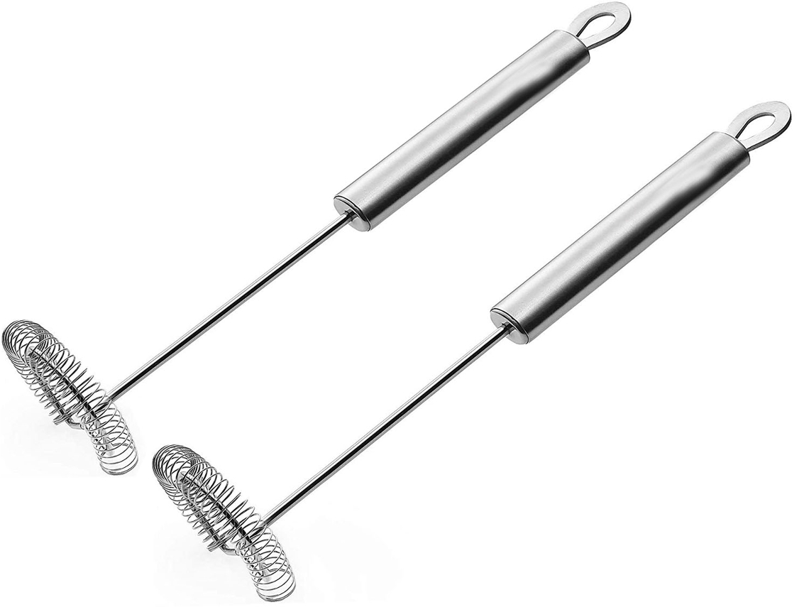 Batedor Espiral De Alta Qualidade Para Molhos, Ideal Para Alcançar Todas As Áreas Do Fundo Da Panela, Em Aço Inoxidável 18/10, Próprio Para Lava