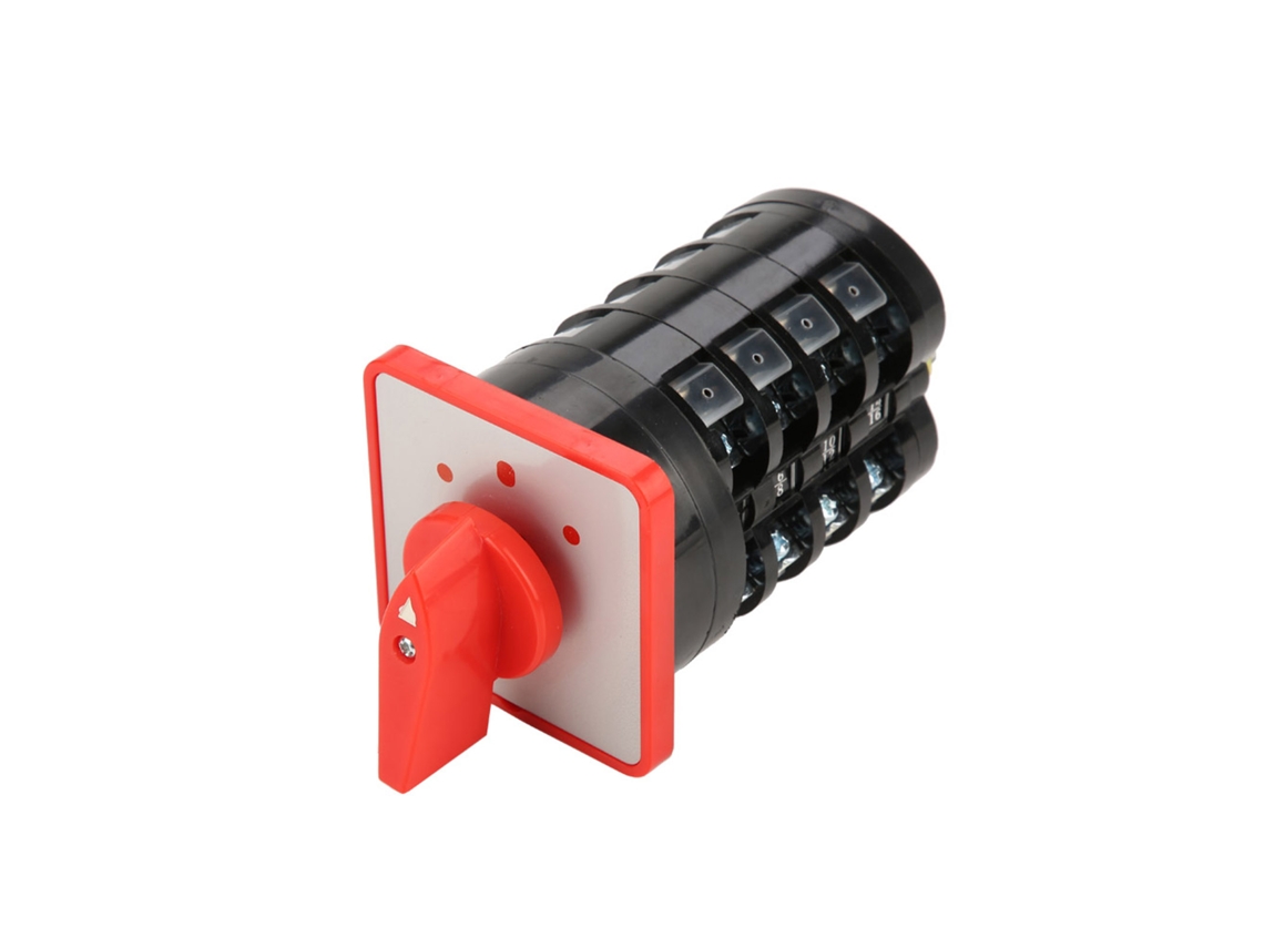 Laxiscreed Lw5d-16/4 Comutador Rotativo De 3 Posições Para Eletrodomésticos E Troca Universal