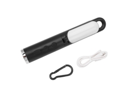 Lanterna Led Acampamento Luz Quente Usb Base Magnética