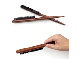 2026 pincel de Pelo com Cabo de Madeira, Pente Anti caída para Massagem do Couro Cabeludo, Pente de Penteado Fluffy