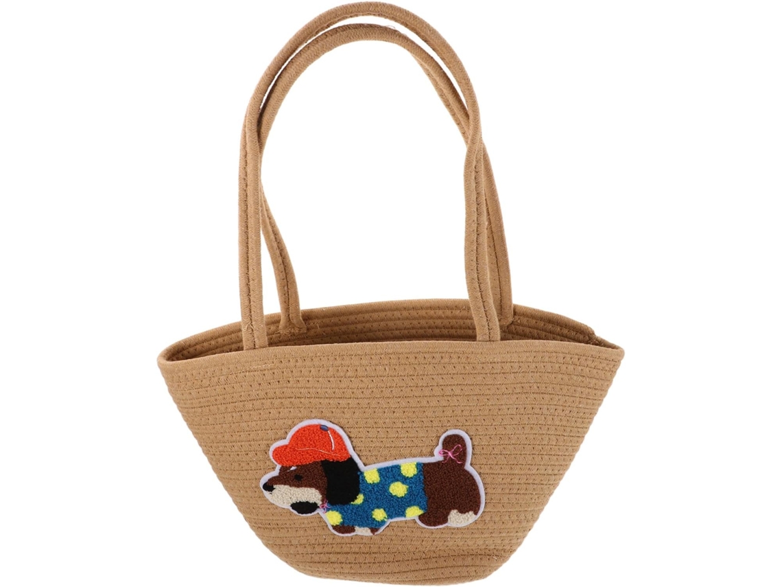 Bolsa Feminina Estilo Sacola, Grande Capacidade, Bolsa De Ombro Casual Para Praia E Compras, Projetada Com Espaço Interno.