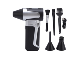 Mali soprador de Ar Turbo 130000rpm 52m/s 3 Velocidades Recarregável Usb C Duster Elétrico