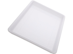 Bandeja De Plástico Branco Para Pintura, Leve E Portátil.