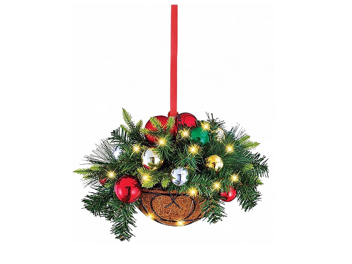 Laxiscreed Decoração De Natal Em Cabana Colorida Com Iluminação Lúmen Para Festas Mágicas