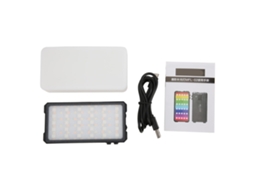 2026 luz de Relleno com Capa de Luz Suave Rgb Led de Cor Completa Ajustável Portátil para Fotografia e Vídeo