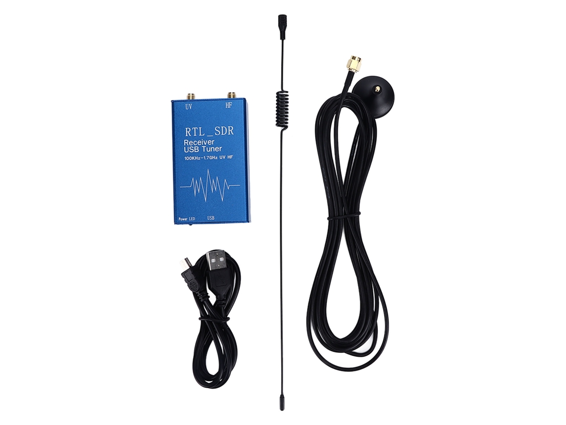 Laxiscreed Rtl Sdr Usb Tuner Receiver Para Banda Completa De Frequência, Ideal Para Uv