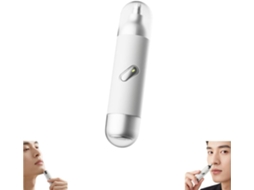 Aparador De Pelos Nariz 2 Em 1 E Máquina De Barbear Elétrica - Aparador Facial Portátil - Abs - Branco