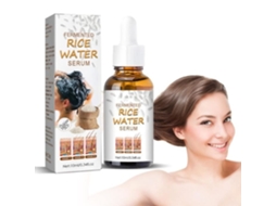 3Pcs 10Ml Água de Arroz para Crescimento de Cabelo Água Soro de Crescimento de Cabelo Soro de Água de Arroz -Óleo de Cabelo