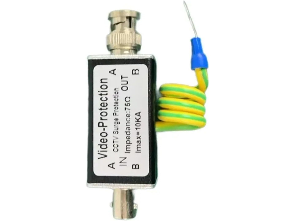 Supressor De Luz Fácil Instalação Para Transmissão Vídeo Coaxial Câmeras 1080p E Protetores Com Caixa Metálica