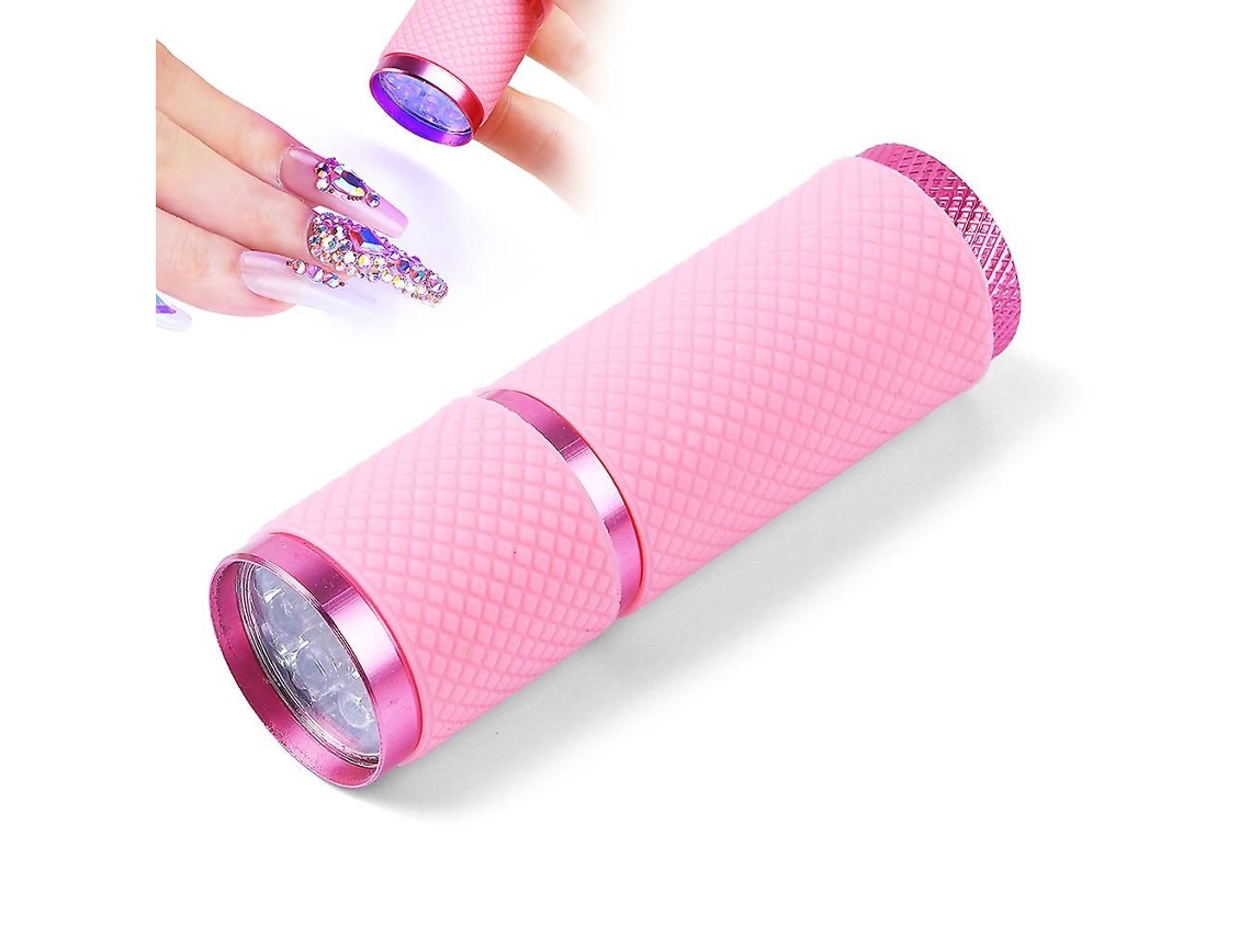 Mini Lâmpada Portátil de Secagem Unhas Led Fototerapia Secador Rápida para G El Lanterna Casa e Salão GOKOCO