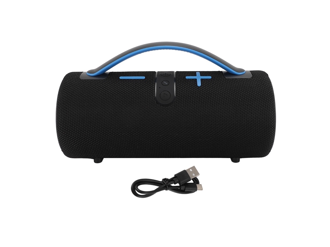Caixa de Som Bluetooth Portátil com Luzes RGB IPX4 Resistente à Água V5.3 Microfone Mali