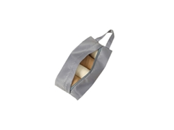 Bolsa Organizadora para Roupa Íntima, Ideal para Sutiãs, Calcinhas e Meias, Cinza BRILVIBERA