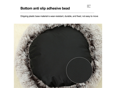 Cama Calmante Para Cachorro E Cama Caverna Para Gato Com Capa Com Capuz Antiderrapante Para Pequenos Animais De Estimação ELKUAIE