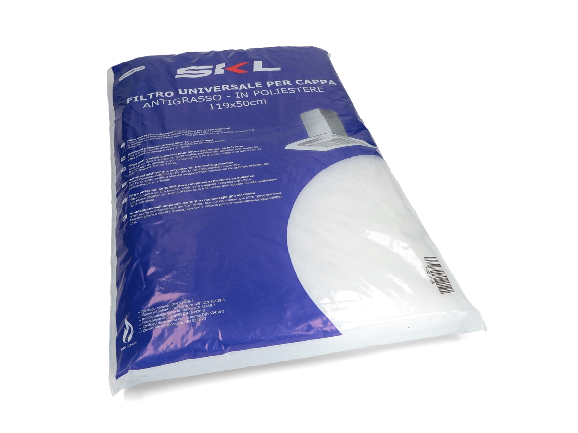 Filtro de Poliéster para Coifa de Cozinha, 1190x500mm Exaustor Hod101un