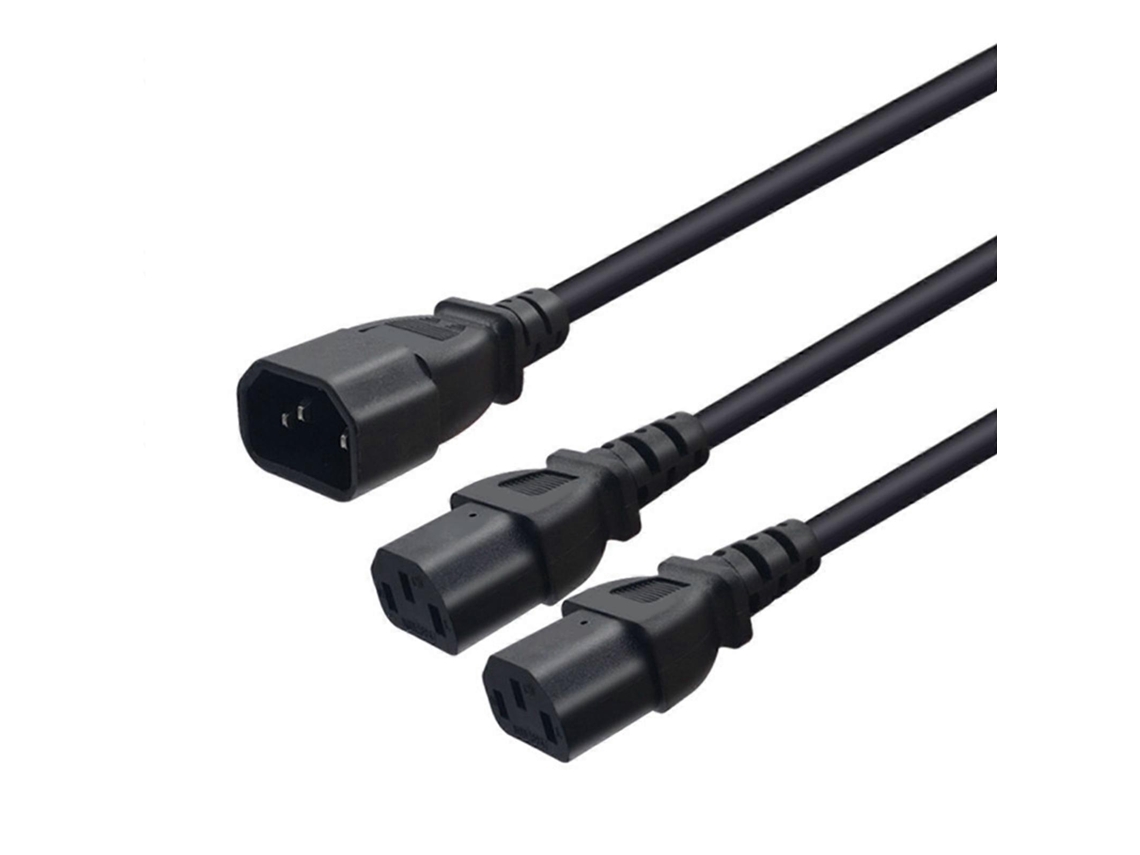 Lurelia Cabo De Alimentação C14 Para C13, 2 Unidades, 16inch