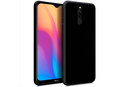 Cool Funda Silicona Negra para Xiaomi Redmi 8/8A