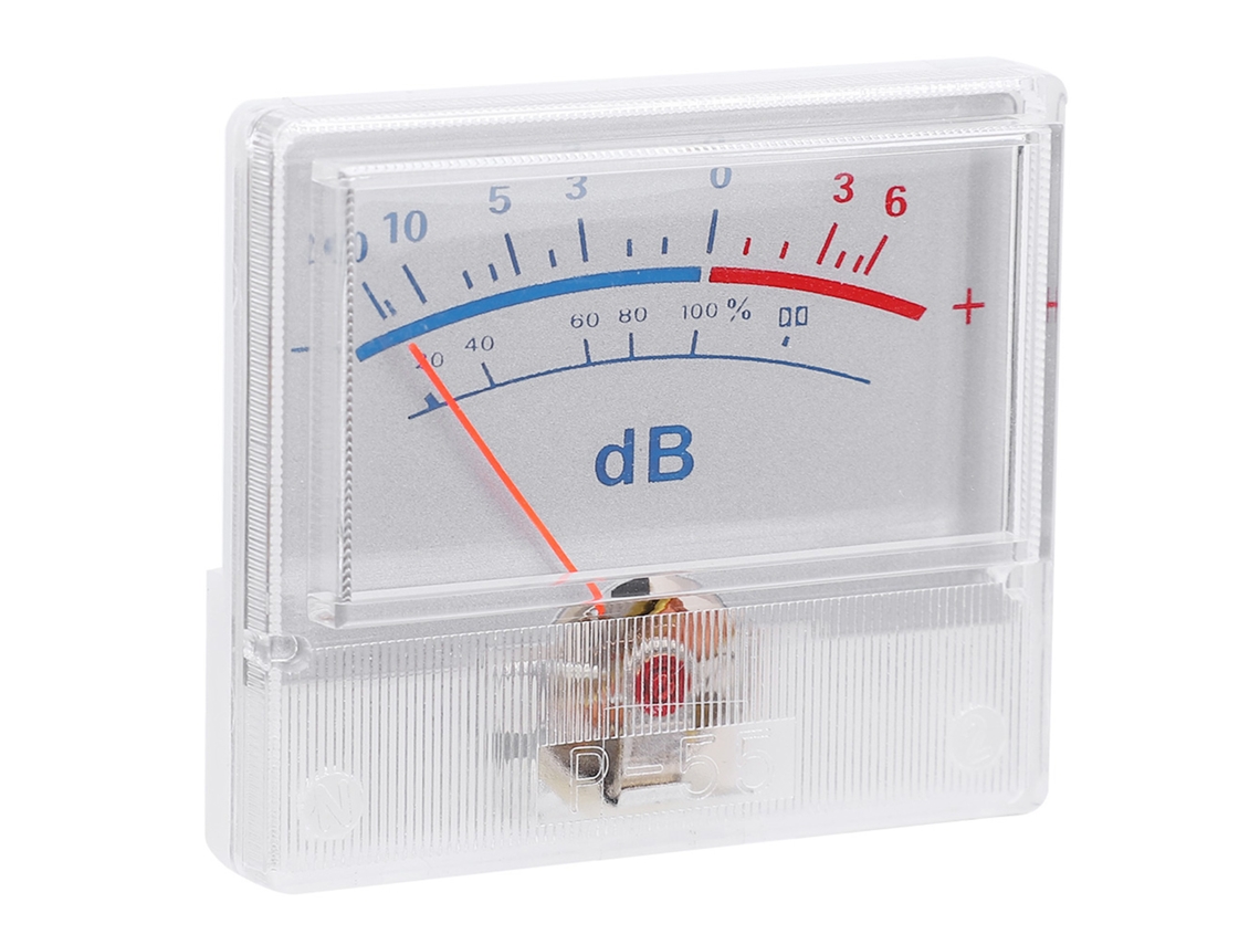 Medidor Vu Alta Precisão Com Ponteiro (20+6db)