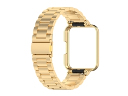 Aetheria pulseira de Metal com Capa Protetora para Xiaomi Redmi Watch2 Lite Versão Internacional