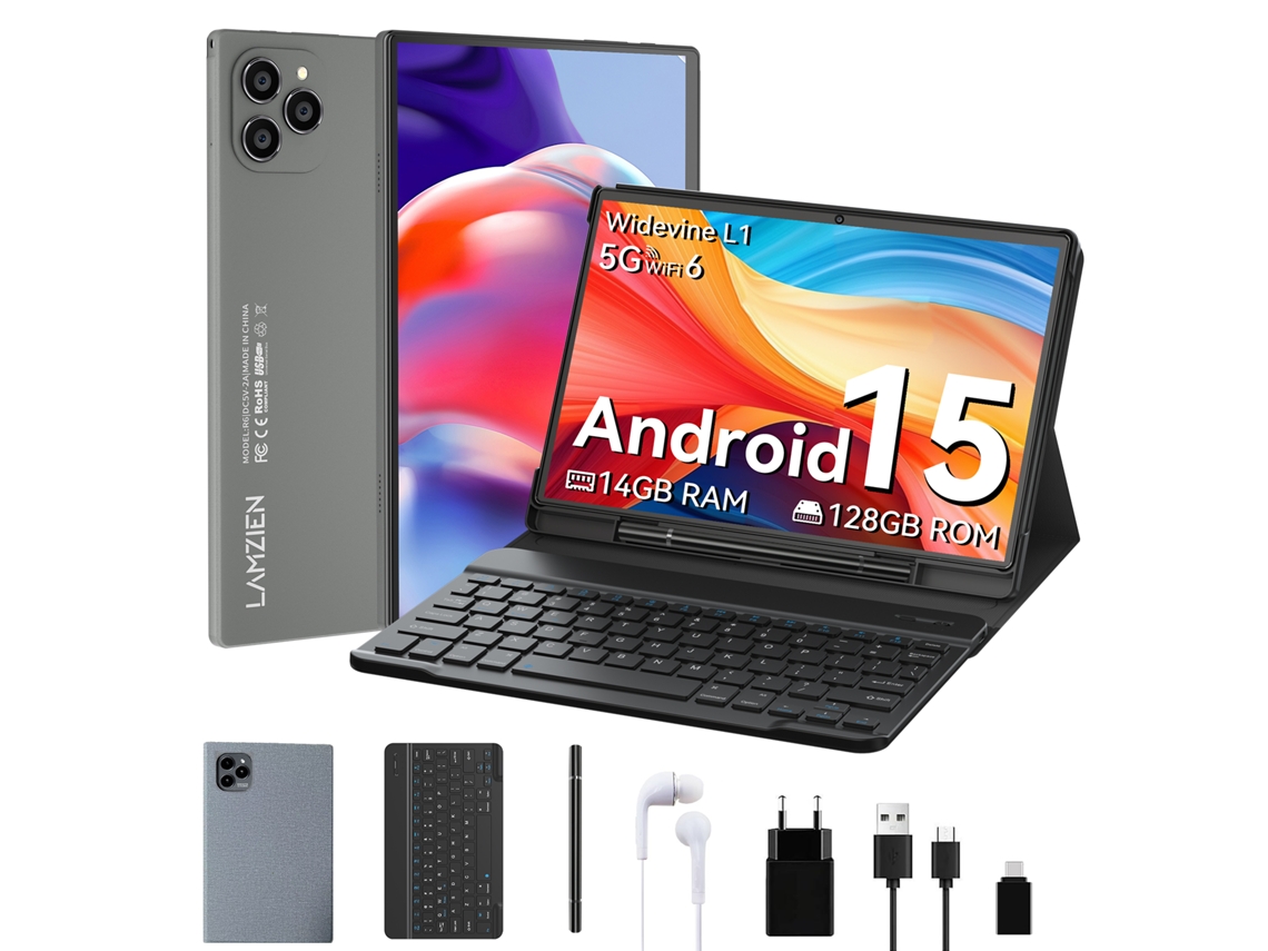 Tablet LAMZIEN (10.1'' - 128 GB - 6+8 GB) 