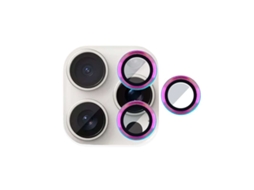 Protetor de Lente Iridiscente para iPhone 16 Pro LA CASA DE LAS CARCASAS