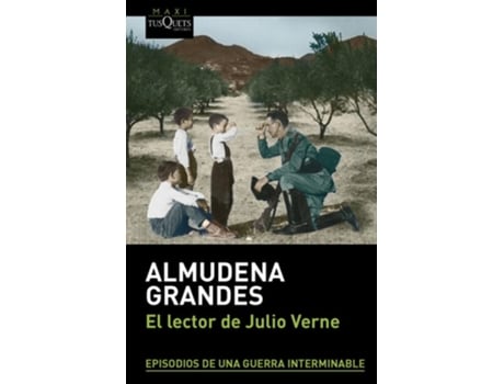 Livro O Leitor de Júlio Verne de Almudena Grandes (espanhol)