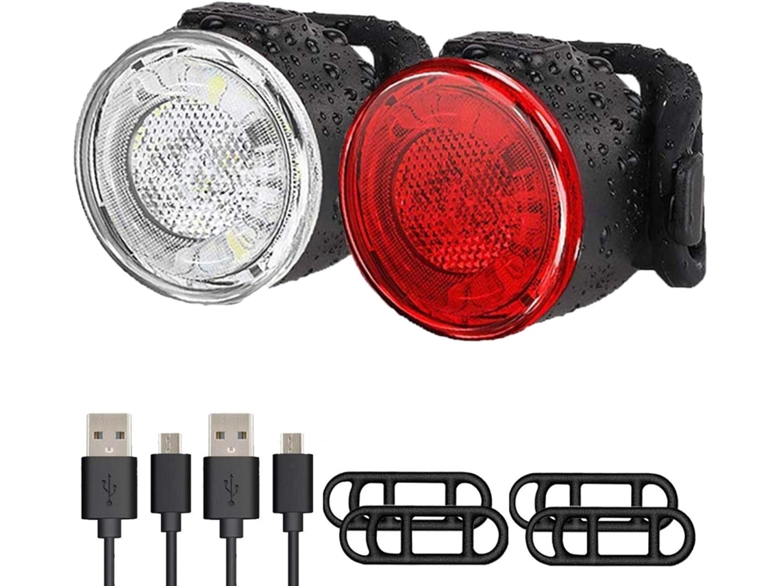 Riders Guardian Luz De Bicicleta Com Bateria Recarregável E Alto Brilho Para Iluminação Segura E Confiável Em Todos Os Passeios