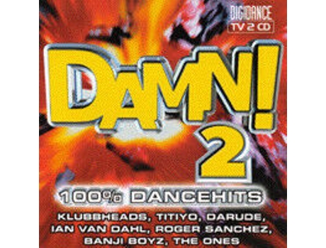 Cd Damn! 2 - 100 Dancehits Digidance