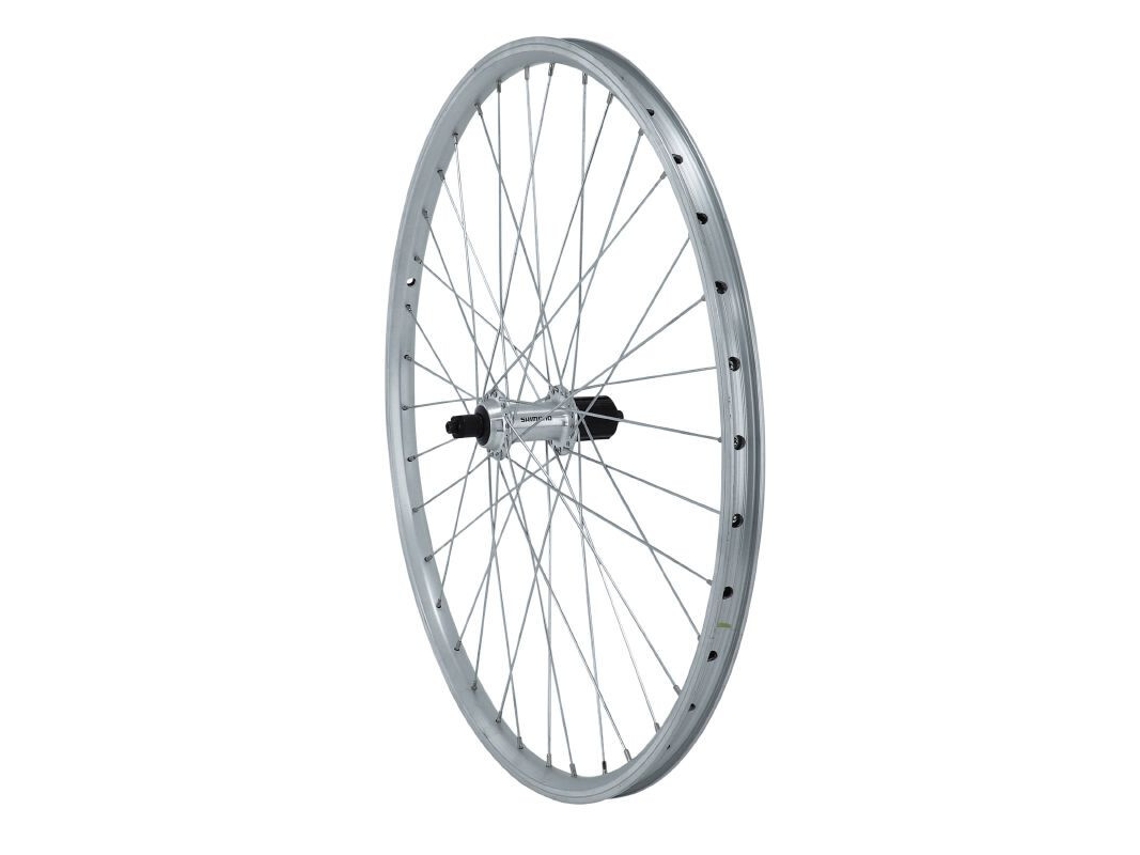 Roda traseira de parede dupla com cubos de alumínio e aro de bloqueio da cassete VELOX Er10 Type Shimano 9-8V. 21C