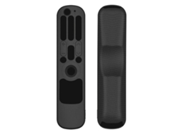 Capa Protetora de Silicone Macia e Antiderrapante para Controle Remoto de Tv Lg An Mr21gc Mr21n Mr21ga, Preta. AQUAFORGE