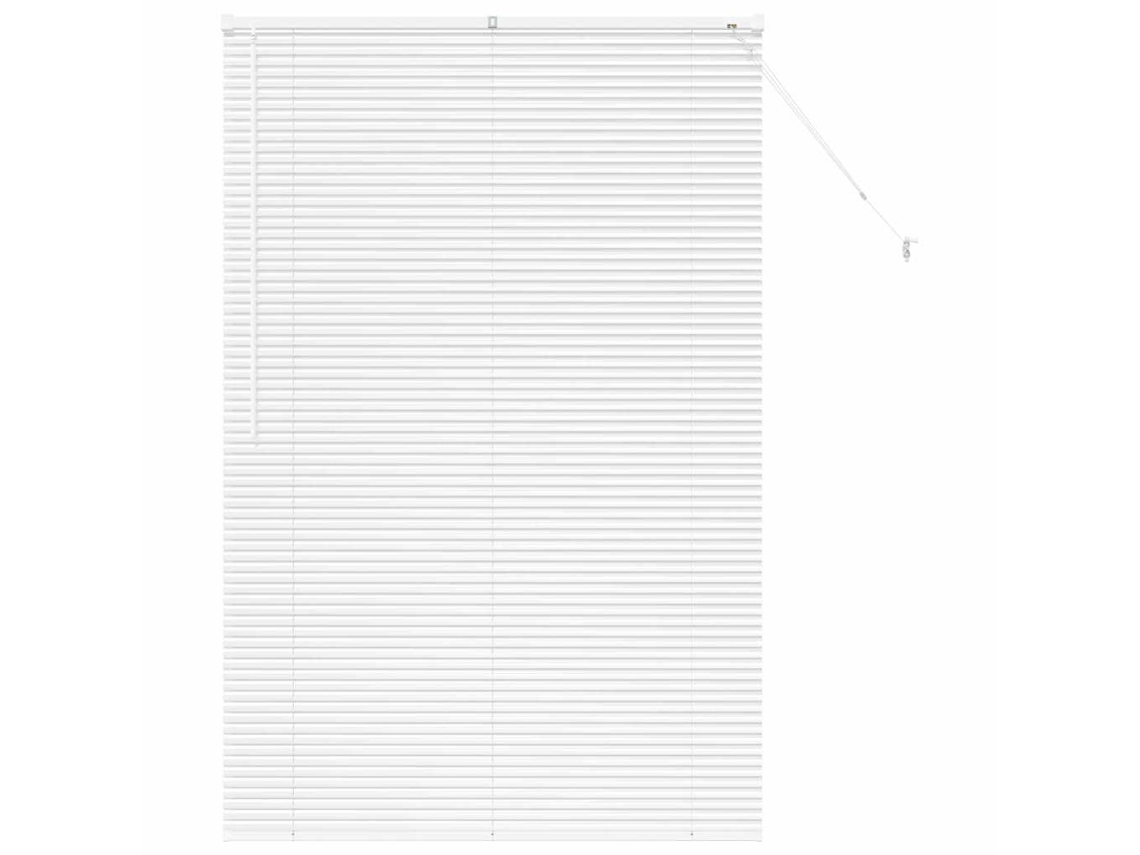 Conjunto 1 Persianas Venecianas Vidaxl Branco Alumínio (175 X 115 Cm)