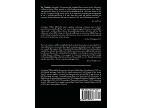 Livro Conspiracy De Liam Mccarthy (inglês)