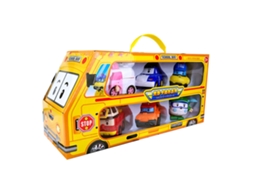Mali brinquedo Transformável Robocar 6 em 1 com Figuras de Ação para Crianças Presente Educativo