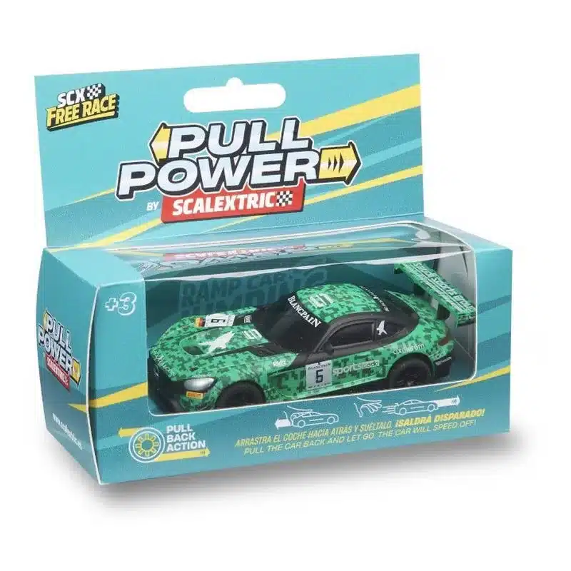 Vehículo Individual Pull Power Scalextric Mercedes Amg Gt3 N6 P10505s300 Más De 3 Añosp24scalextric