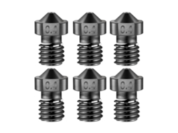 Bico De Aço Temperado Para Impressora 3d 1.75mm 0.4mm Resistente A Altas Temperaturas Creality Ender 3/3 Pro/cr10