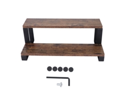 Prateleira de Exposição em Madeira LAXISCREED 2 Níveis