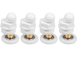 Iplusmile Rodízios Para Porta De Chuveiro, Kit Com 4 Peças Em Nylon E