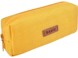Estojo Escolar Pequeno, De Bolso, Cor Sólida, Para Meninas. Aquaforge