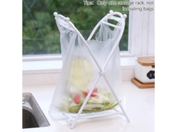 Suporte Para Saco De Lixo, Reciclado, Plástico, Dobrável, Lurelia