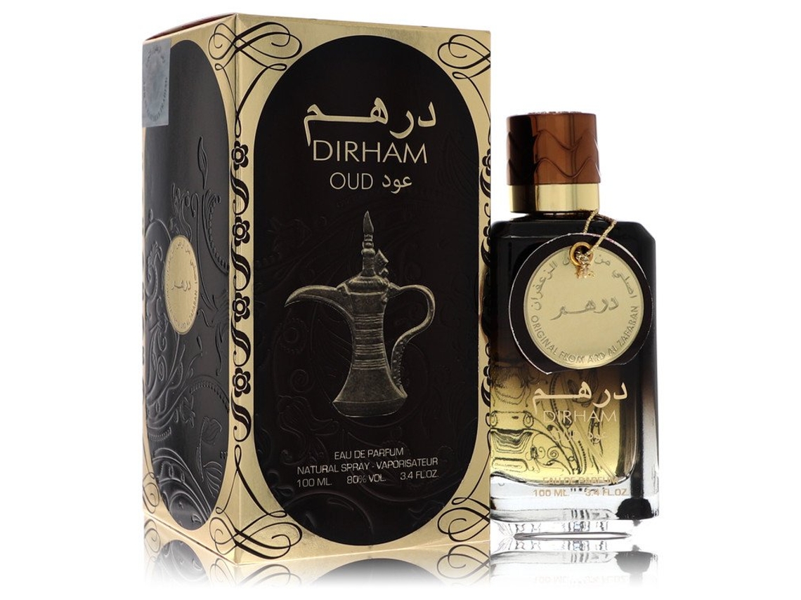 Perfume Masculino Ard AL ZAAFARAN Dirham Oud AL ZAAFARAN Eau de Parfum Unisex 3.4 Oz For Men 100 Ml