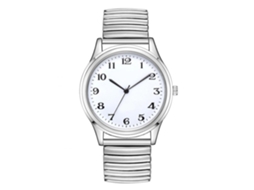 Reloj De Pulsera De Quartzo Unisex De Moda Simple Empresarial Lvpai Para Hombres Mujeres En Aleación Blanco